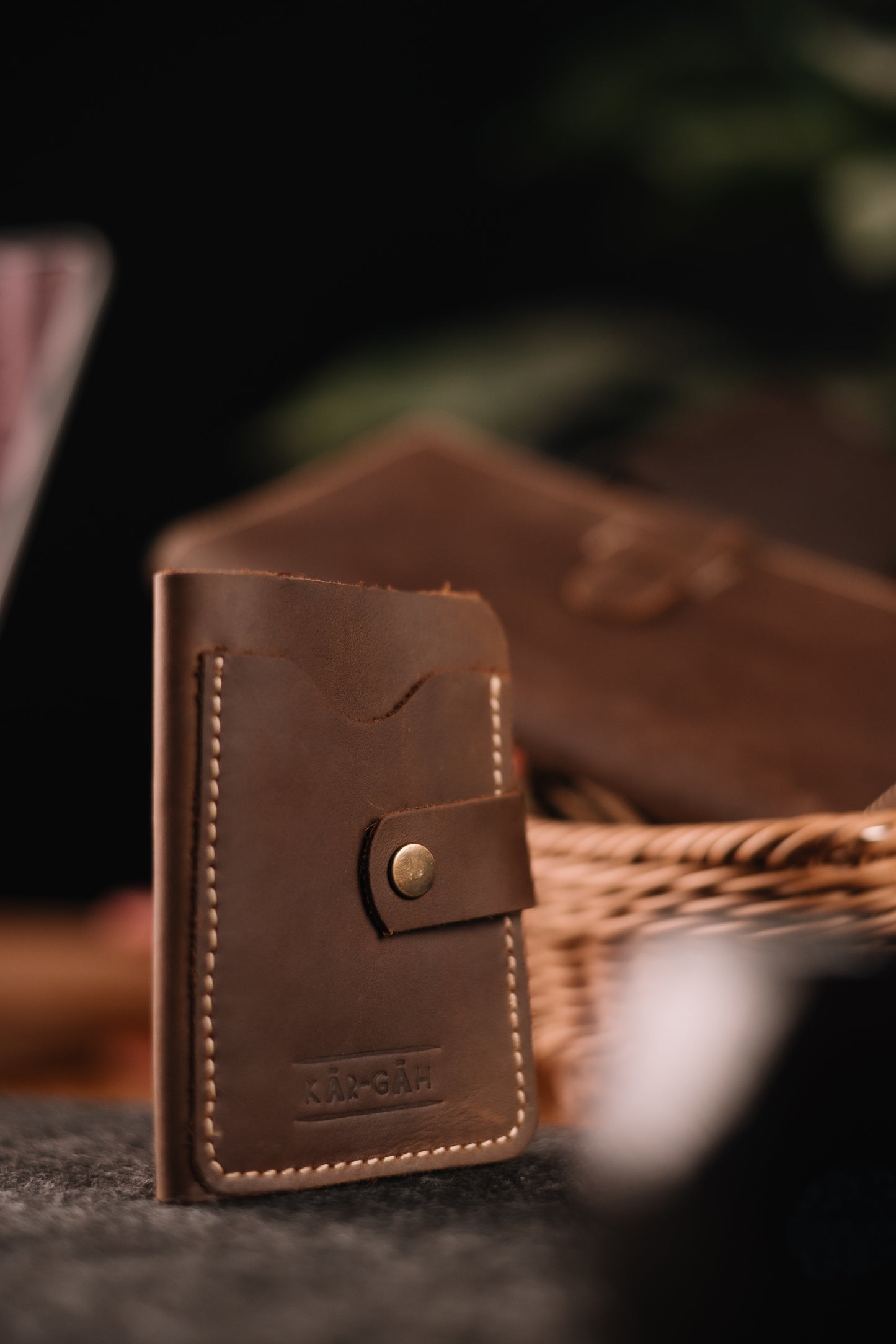 Kar-Gah Crafted Edge (VINTAGE BROWN)