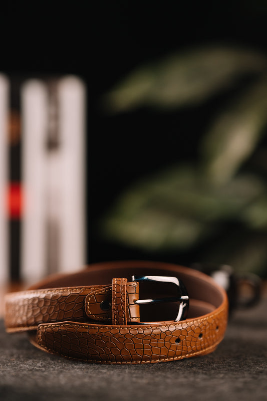 Kar-Gah Croc Noir (BROWN)